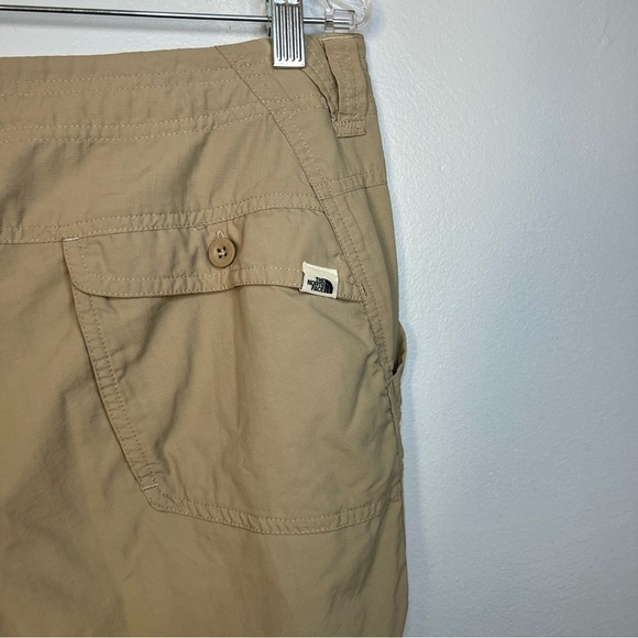 The North Face Women's Horizon II Pants Roll-Up Cuffs Relaxed Fit Beige Size 12 - Picture 8 of 16